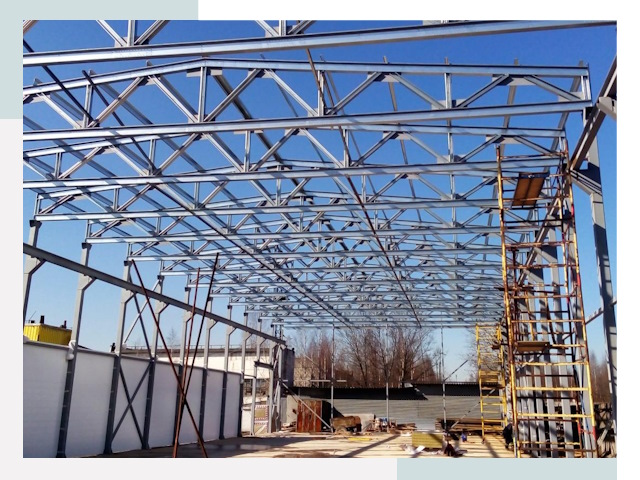 Строительство цехов в Кушва от 616 руб. под ключ