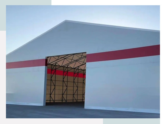 Быстровозводимые ангары в Кушве