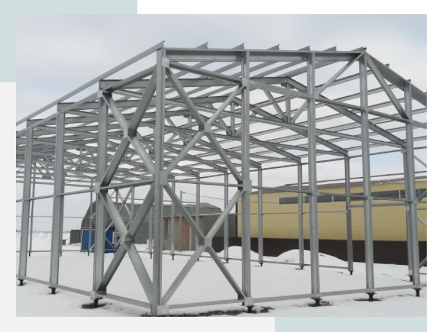Каркасные ангары в Кушве