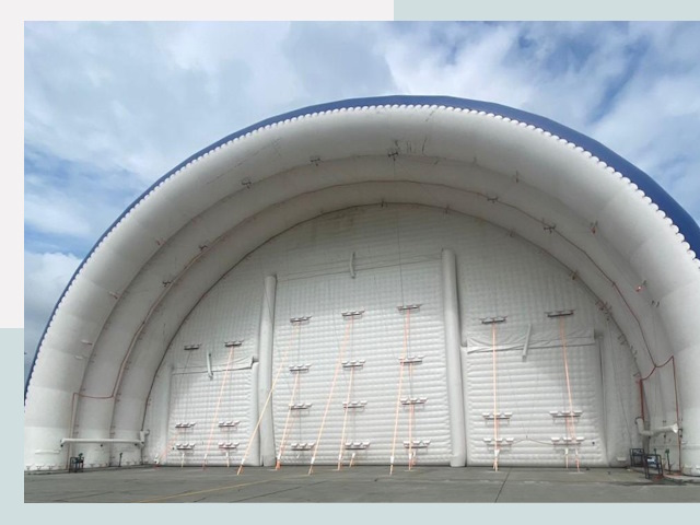 Пневмокаркасные ангары от СтальСтрой-Кшв по цене от 616 руб.