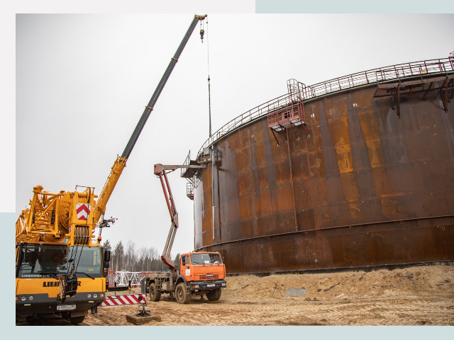 Монтаж резервуаров в Кушве от 616 руб. за м³