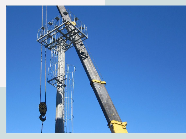 Монтаж осветительных мачт в Кушва от 616 руб.