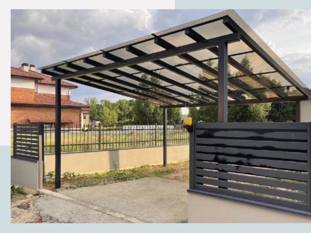 Металлические навесы в Кушва от 616 руб. за м²