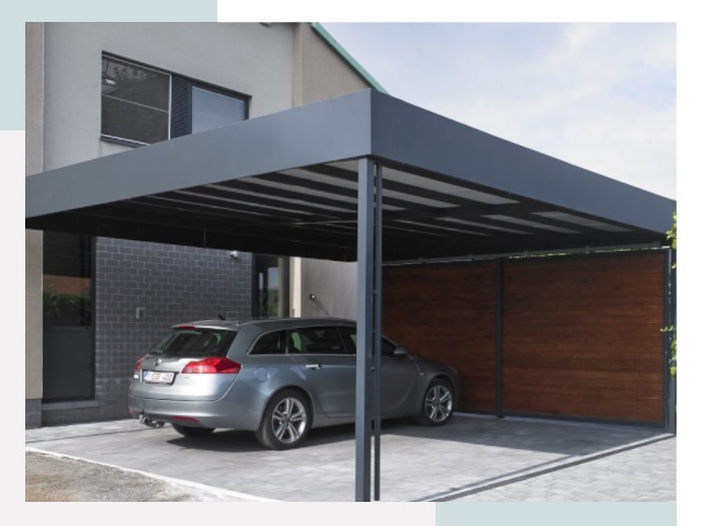 Металлические навесы в Кушве