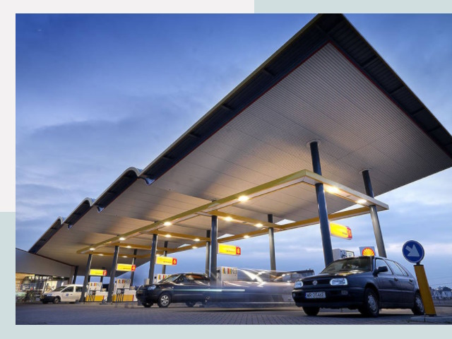 Навесы для АЗС в Кушва от 616 руб. - Защита и комфорт