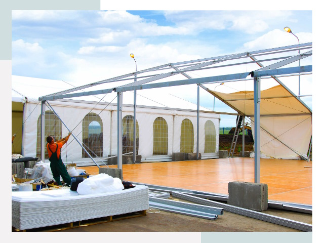 Быстро сборные шатры в Кушве