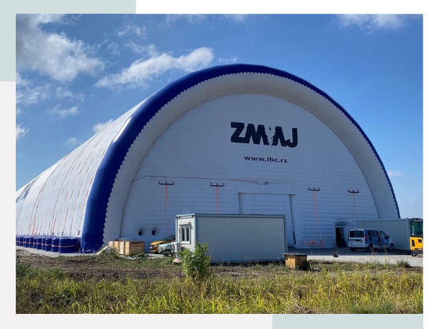 Брендирование ангаров в Кушве