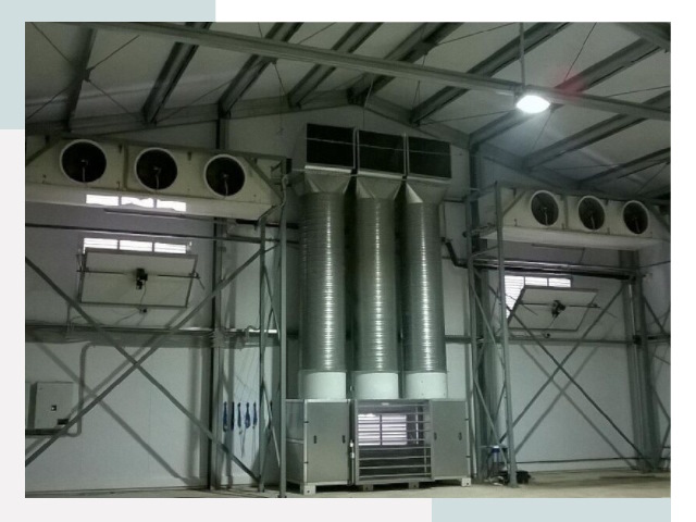 Инженерные системы для ангаров в Кушве