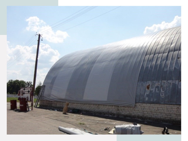 Ремонт ангаров в Кушве