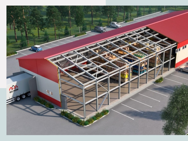 Проектирование ангаров в Кушве от 616 руб.